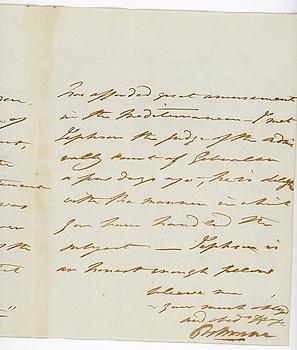 WILLIAM CARNEGIE (1758-1831) Autograph Letter Signed