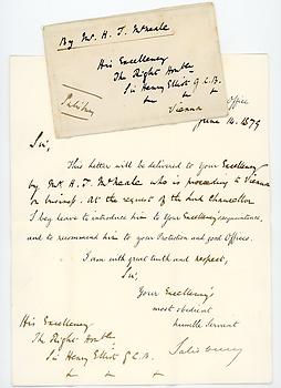 LORD SALISBURY (1830-1903) Autograph Letter Signed