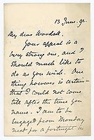 HENRY CAMPBELL-BANNERMAN (1836-1908) Autograph Letter Signed
