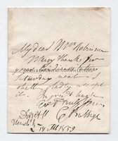 CHARLES BABBAGE (1791-1871) Autograph Letter Signed