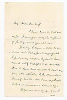 THOMAS COCHRANE (1775-1860) Autograph Letter Signed