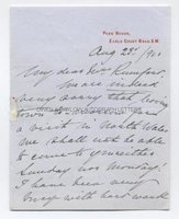 EMMA ALBANI (1847-1930) Autograph Letter Signed