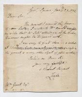 FRANCIS OSBORNE, 5th DUKE OF LEEDS (1751-1799) Autograph Letter Signed