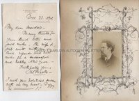 HENRY STACY MARKS (1829-1898) Autograph Letter Signed