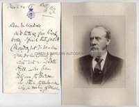 HUGH GILZEAN REID (1836-1911) Autograph Letter Signed