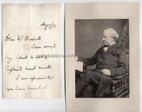GRANVILLE LEVESON-GOWER, LORD GRANVILLE (1815-1891) Autograph Letter Signed