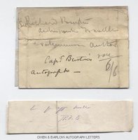 SIR RICHARD FRANCIS BURTON (1821-1890) Autograph Signature